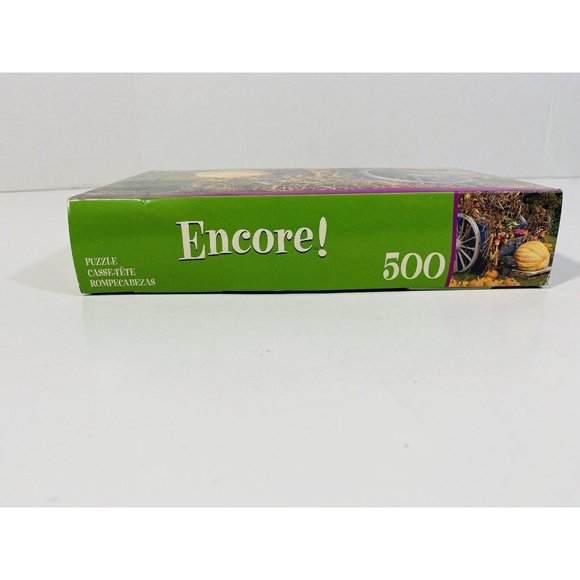 Pumpkin Fall Harvest Field Jigsaw Puzzle 500 Pcs Complete Nature Country Autumn - Picture 6 of 6